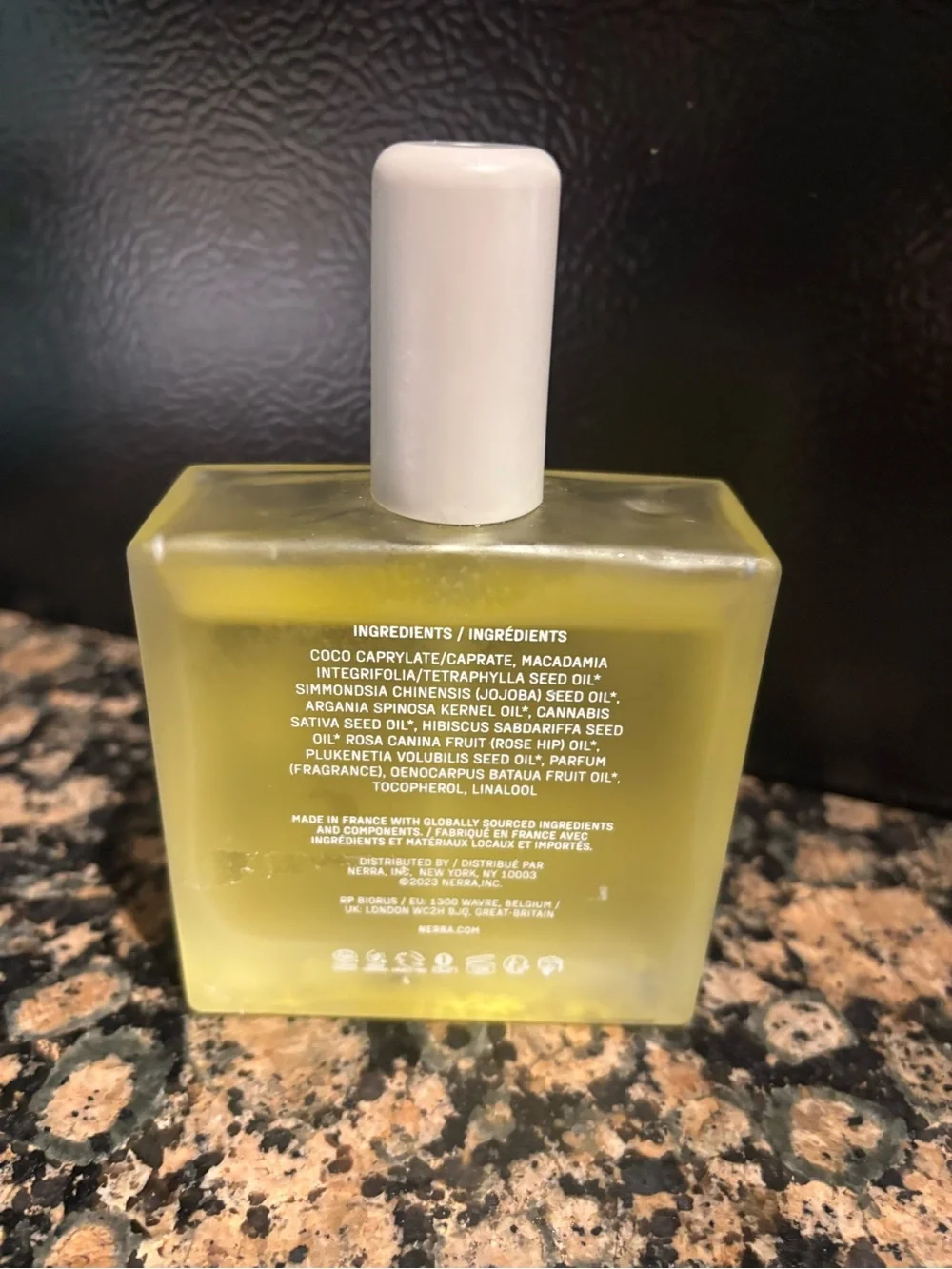 Dry Body Oil in Yellow — Nourishing Jasmine Body Oil